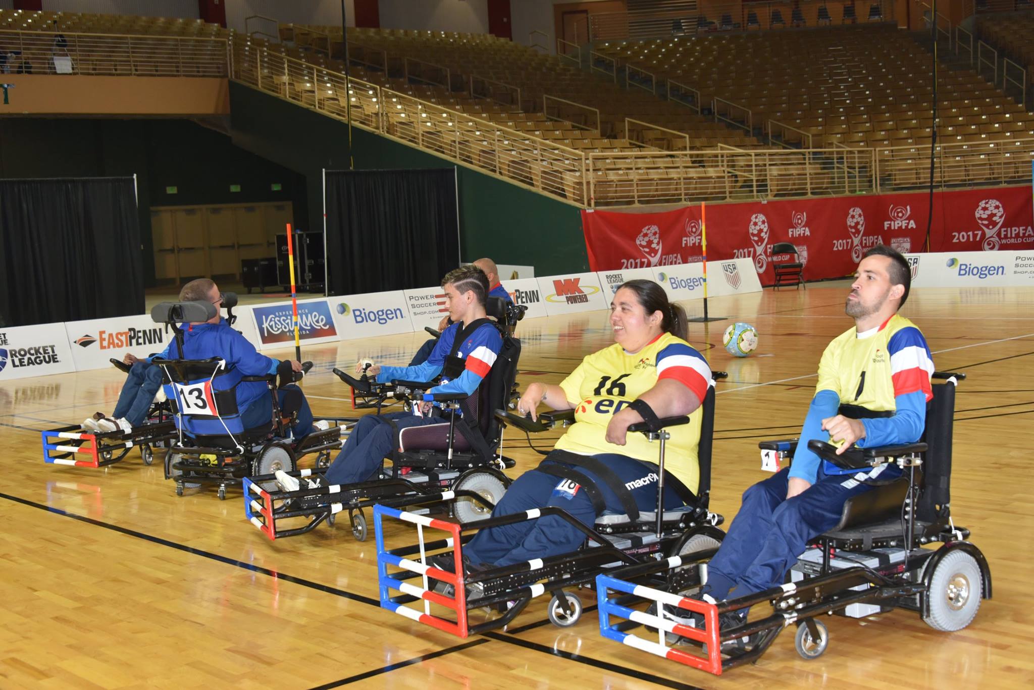 Compétitions internationales Foot Fauteuil